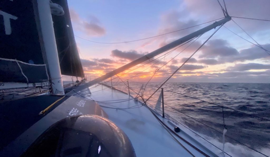 Fabrice Amedeo - Transat Jacques Vabre 2021 - En route vers le Pot au Noir