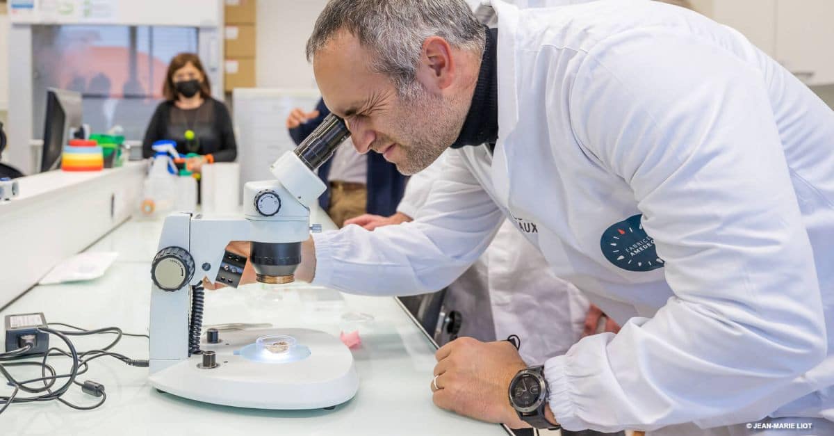 Point d’étape sur le projet scientifique de Fabrice Amedeo soutenu par Onet