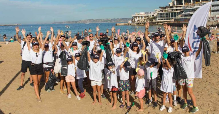 Nouvelle opération de nettoyage des plages dans le cadre du partenariat Onet x Fabrice Amedeo !