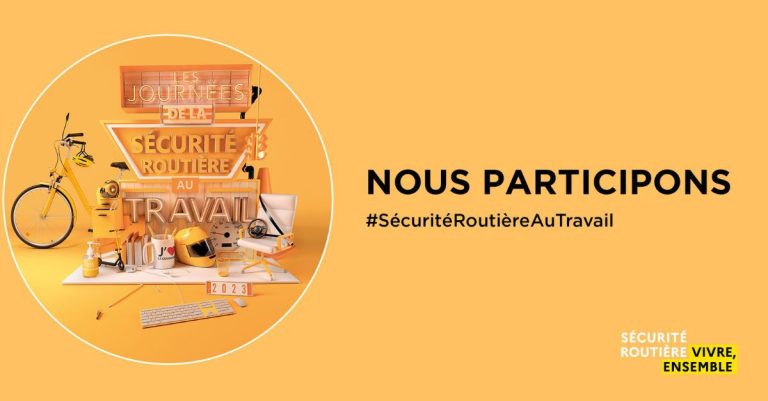Journées de la sécurité routière au travail du 22 au 26 mai 2023