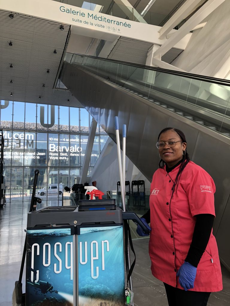 Propreté de la grotte Cosquer